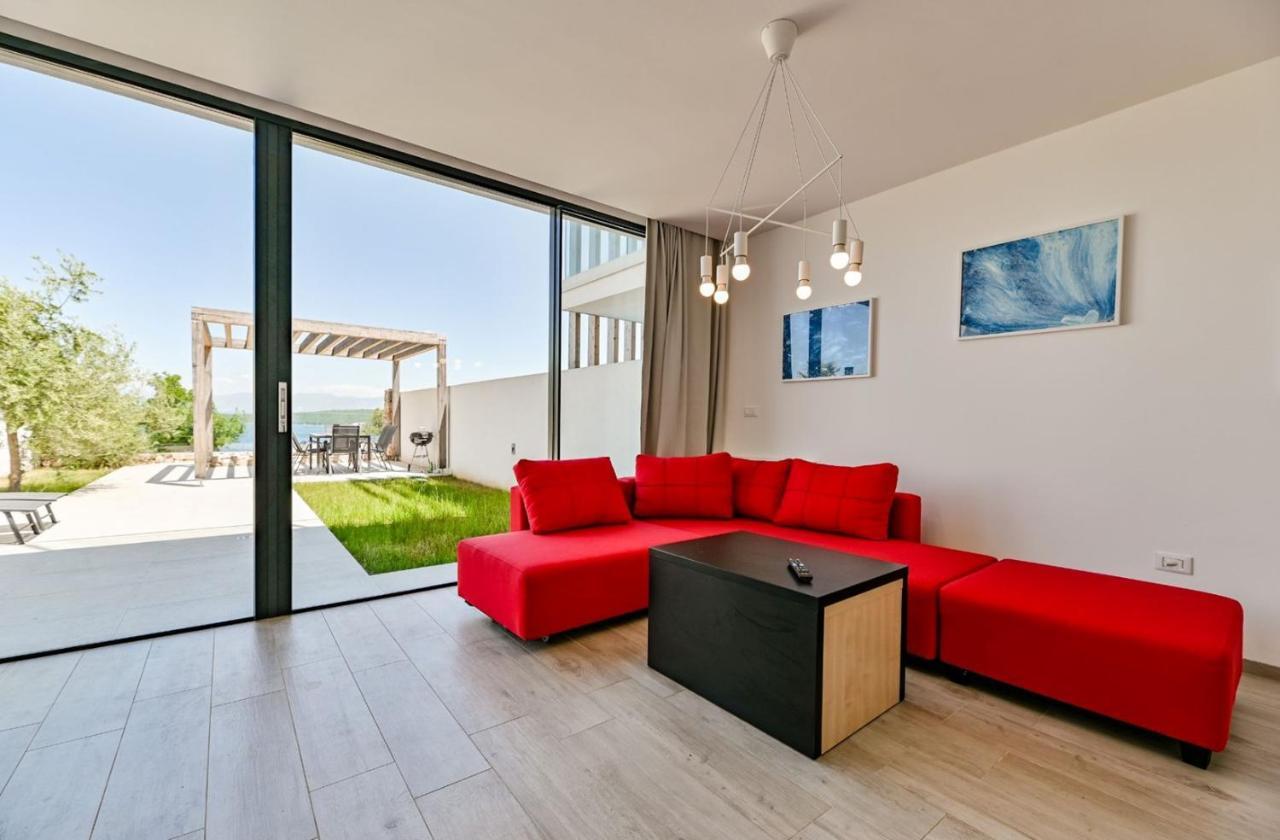Deluxe sea view Rova Apartment Malinska Exterior foto
